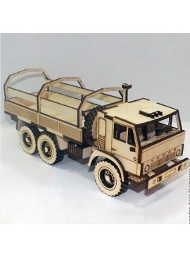 Intra απο ξύλο plywood 3mm-4mm πάχος - Φορτηγό Kamaz Δίασταση 30x30 cm Intraeaxys-e1gkw8mo