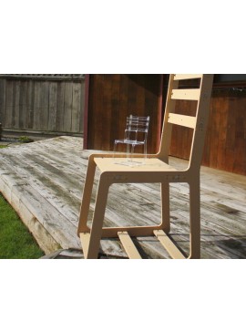 Intra απο ξύλο plywood 3mm-4mm πάχος - Ξύλινη καρέκλα Δίασταση 30x30 cm Intraeaxys-075yd5po