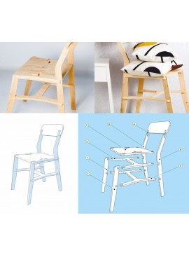 Intra απο ξύλο plywood 3mm-4mm πάχος - Σχέδια δρομολογητή CNC X-CHAIR Δίασταση 30x30 cm Intraeaxys-zo9ym5x7