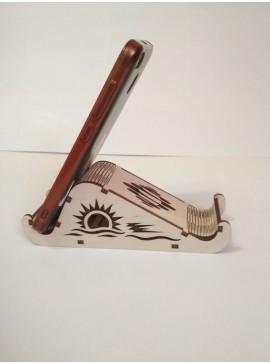 Intra απο ξύλο plywood 3mm-4mm πάχος - Χαραγμένη θήκη τηλεφώνου Δίασταση 30x30 cm Intraeaxys-pok3dyj7