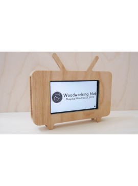 Intra απο ξύλο plywood 3mm-4mm πάχος - Βάση τηλεόρασης για κινητό Δίασταση 30x30 cm Intraeaxys-eo0qvdw1