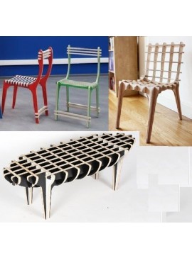 Intra απο ξύλο plywood 3mm-4mm πάχος - Καρέκλα Lasercut Δίασταση 30x30 cm Intraeaxys-joe2mno6