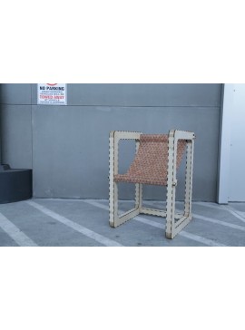 Intra απο ξύλο plywood 3mm-4mm πάχος - Σχέδιο CNC μοντέρνας καρέκλας Δίασταση 30x30 cm Intraeaxys-67w2z272