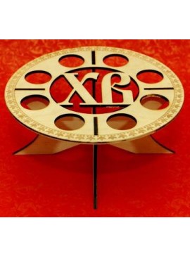 Intra απο ξύλο plywood 3mm-4mm πάχος - Πασχαλινή αυγοθήκη Δίασταση 30x30 cm Intraeaxys-e1gkw3vo