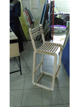 Intra απο ξύλο plywood 3mm-4mm πάχος - Τρισδιάστατο σχέδιο παζλ καρέκλα Windsor Δίασταση 30x30 cm Intraeaxys-r7vvlk7d