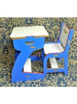 Intra απο ξύλο plywood 3mm-4mm πάχος - Παιδική καρέκλα τραπεζιού Δίασταση 30x30 cm Intraeaxys-6o3e3p1n