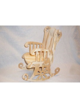 Intra απο ξύλο plywood 3mm-4mm πάχος - Rocking Chair Cnc Project 1-8 Inch Bit Δίασταση 30x30 cm Intraeaxys-d1l59z7m