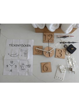 Intra απο ξύλο plywood 3mm-4mm πάχος - Μεγάλο ρολόι τοίχου χωρίς πλαίσιο Δίασταση 30x30 cm Intraeaxys-e1gk0qxo