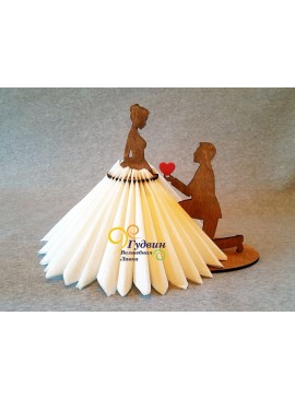 Intra απο ξύλο plywood 3mm-4mm πάχος - Θήκη χαρτοπετσέτας Δίασταση 30x30 cm Intraeaxys-joedxl61