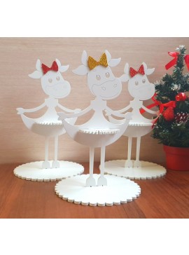 Intra απο ξύλο plywood 3mm-4mm πάχος - Χριστουγεννιάτικη θήκη χαρτοπετσέτας Χριστουγεννιάτικα διακοσμητικά τραπεζιού Δίασταση 30x30 cm Intraeaxys-6o3y3d37