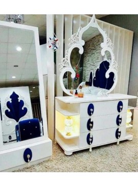 Intra απο ξύλο plywood 3mm-4mm πάχος - Σχεδιασμός επίπλων για κρεβατοκάμαρα Δίασταση 30x30 cm Intraeaxys-eo200jm7