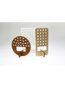 Intra απο ξύλο plywood 3mm-4mm πάχος - Ξύλινη θήκη για στυλό 5mm Δίασταση 30x30 cm Intraeaxys-6o3y0kq7