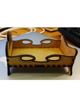 Intra απο ξύλο plywood 3mm-4mm πάχος - Κρεβάτι για την κούκλα Barbie Δίασταση 30x30 cm Intraeaxys-eo4qkqd7