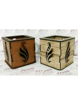 Intra απο ξύλο plywood 3mm-4mm πάχος - Ξύλινη θήκη για στυλό Δίασταση 30x30 cm Intraeaxys-p7ym35r7