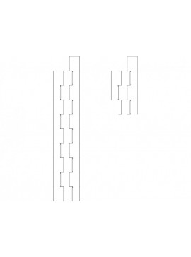 Intra απο ξύλο plywood 3mm-4mm πάχος - Box Joint Δίασταση 30x30 cm Intraeaxys-zo9p5e7k