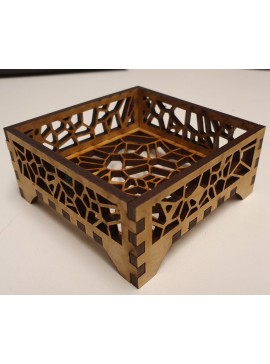 Intra απο ξύλο plywood 3mm-4mm πάχος - Σωτηροθήκη Voronoi Δίασταση 30x30 cm Intraeaxys-d1lvqx6o