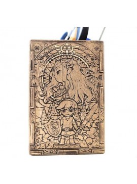 Intra απο ξύλο plywood 3mm-4mm πάχος - Θήκη για στυλό Zelda Δίασταση 30x30 cm Intraeaxys-pok322j7