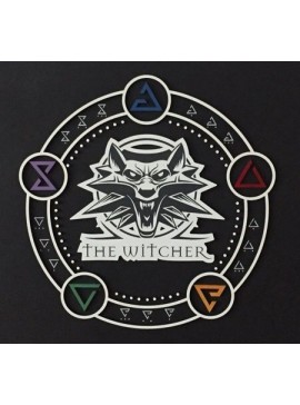 Intra απο ξύλο plywood 3mm-4mm πάχος - The Witcher Decor Δίασταση 30x30 cm Intraeaxys-6o3ymv37
