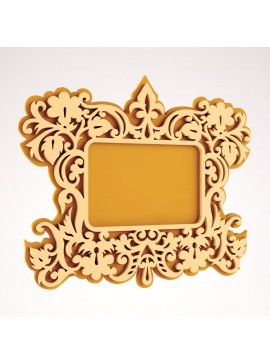Intra απο ξύλο plywood 3mm-4mm πάχος - Έργο Ξύλινου Καθρέφτη CNC Δίασταση 30x30 cm Intraeaxys-6o35jr1n