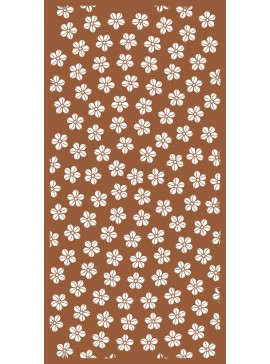 Intra απο ξύλο plywood 3mm-4mm πάχος - Μοτίβο πάνελ οθόνης Floral Decor Δίασταση 30x30 cm Intraeaxys-m1d6dly7