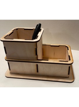 Intra απο ξύλο plywood 3mm-4mm πάχος - Μολυβοθήκη Δίασταση 30x30 cm Intraeaxys-6o3ydwp7