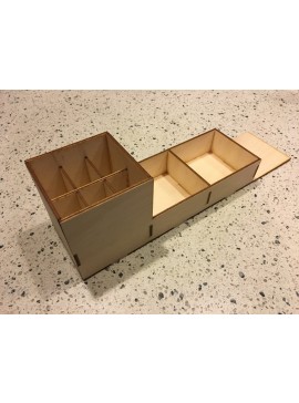 Intra απο ξύλο plywood 3mm-4mm πάχος - Organizer γραφείου 3mm Δίασταση 30x30 cm Intraeaxys-eo20e0l7