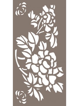 Intra απο ξύλο plywood 3mm-4mm πάχος - Σχέδιο οθόνης Privacy Decor Δίασταση 30x30 cm Intraeaxys-67wll6w1