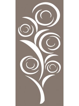 Intra απο ξύλο plywood 3mm-4mm πάχος - Αφηρημένο δέντρο διακοσμητικό διάνυσμα μοτίβο οθόνης Δίασταση 30x30 cm Intraeaxys-zo9yyr47