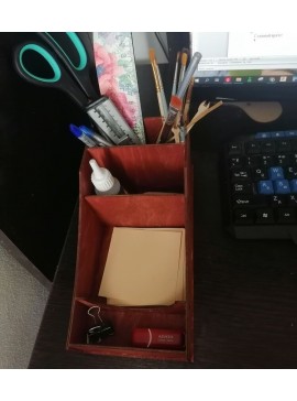 Intra απο ξύλο plywood 3mm-4mm πάχος - Βάση αποθήκευσης επιτραπέζιου εξοπλισμού οικιακού γραφείου Δίασταση 30x30 cm Intraeaxys-voq2w5do