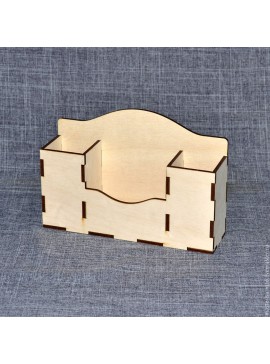 Intra απο ξύλο plywood 3mm-4mm πάχος - Ξύλινη οργάνωση γραφείου Δίασταση 30x30 cm Intraeaxys-eo208el7