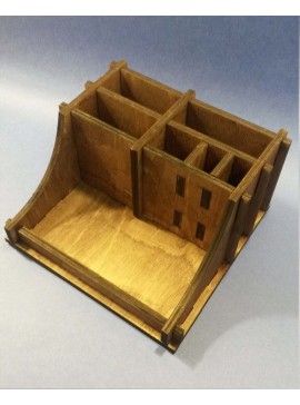 Intra απο ξύλο plywood 3mm-4mm πάχος - Οργανωτής γραφείου Δίασταση 30x30 cm Intraeaxys-p7ymgdp7