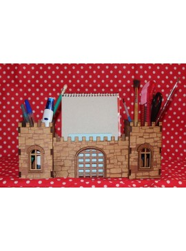 Intra απο ξύλο plywood 3mm-4mm πάχος - Fortress Desk Organizer Στυλόθήκη Δίασταση 30x30 cm Intraeaxys-d1lvxpzo