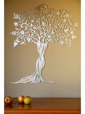 Intra απο ξύλο plywood 3mm-4mm πάχος - Διακοσμητικό δέντρο τοίχου Δίασταση 30x30 cm Intraeaxys-51rrp3d1