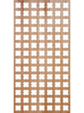 Intra απο ξύλο plywood 3mm-4mm πάχος - Γρίλια χωρίς πλαίσιο 300-v58 Δίασταση 30x30 cm Intraeaxys-r7vjp67d