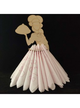 Intra απο ξύλο plywood 3mm-4mm πάχος - Θήκη χαρτοπετσέτας σερβιτόρας Δίασταση 30x30 cm Intraeaxys-51rreq31