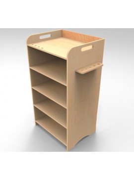 Intra απο ξύλο plywood 3mm-4mm πάχος - Ντουλάπι Γραφείου Ράφι αποθήκευσης γραφείου 8mm Δίασταση 30x30 cm Intraeaxys-e1gk4nyo