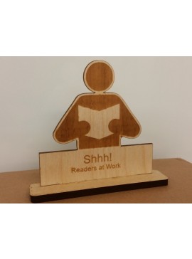 Intra απο ξύλο plywood 3mm-4mm πάχος - Ήσυχη διακόσμηση τραπεζιού πινακίδας βιβλιοθήκης Δίασταση 30x30 cm Intraeaxys-eo0qw501