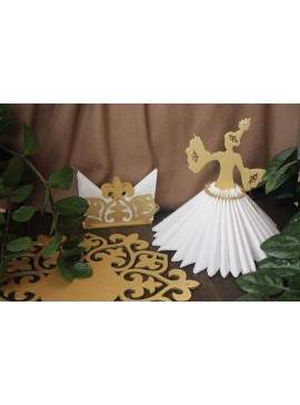 Intra απο ξύλο plywood 3mm-4mm πάχος - Γοητευτική θήκη χαρτοπετσέτας Δίασταση 30x30 cm Intraeaxys-eoxl934o