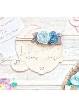 Intra απο ξύλο plywood 3mm-4mm πάχος - Κορίτσια Hair Tie Ελαστική βάση για τα μαλλιά Δίασταση 30x30 cm Intraeaxys-e1gk4wyo