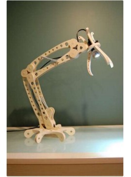 Intra απο ξύλο plywood 3mm-4mm πάχος - Ξύλινο φωτιστικό γραφείου Δίασταση 30x30 cm Intraeaxys-r1z4xm7l