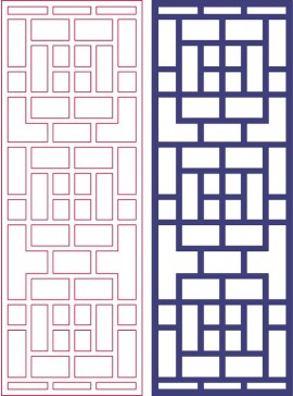 Intra απο ξύλο plywood 3mm-4mm πάχος - Dxf Pattern Designs 2d 139 Δίασταση 30x30 cm Intraeaxys-078gxqo5