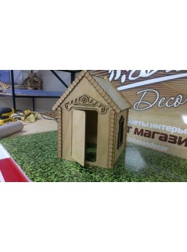 Intra απο ξύλο plywood 3mm-4mm πάχος - House 3D παζλ Δίασταση 40x50 cm Intraeaxys-joe4z816