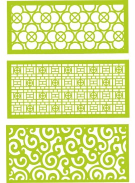 Intra απο ξύλο plywood 3mm-4mm πάχος - Διακοσμητικά μοτίβα τζάλι Δίασταση 30x30 cm Intraeaxys-joe92676