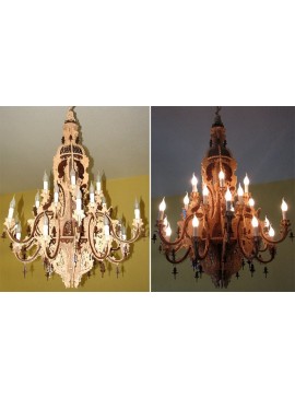 Intra απο ξύλο plywood 3mm-4mm πάχος - Sphinxes Chandelier Scroll Saw Pattern Fretwork Αρχείο PDF Δίασταση 30x30 cm Intraeaxys-qomlqk13