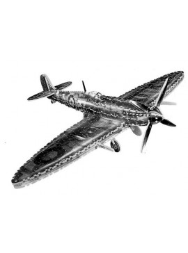 Intra απο ξύλο plywood 3mm-4mm πάχος - Αρχείο PDF Supermarine Spitfire 3D Puzzle Δίασταση 30x30 cm Intraeaxys-67w5x372