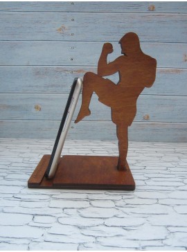 Intra απο ξύλο plywood 3mm-4mm πάχος - Telefon Stand 305 Boxer Model Δίασταση 30x30 cm Intraeaxys-ro6jdq7x