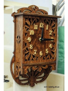 Intra απο ξύλο plywood 3mm-4mm πάχος - Κύλιση Saw μοτίβο ρολογιού Δίασταση 30x30 cm Intraeaxys-d1lzvy7m