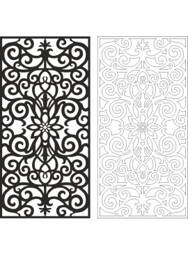 Intra απο ξύλο plywood 3mm-4mm πάχος - Floral στοιχεία χωρίς ραφή πρότυπο Δίασταση 30x30 cm Intraeaxys-078xln15