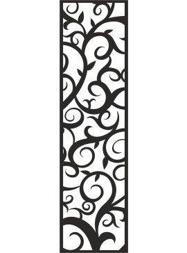 Intra απο ξύλο plywood 3mm-4mm πάχος - Floral μοτίβο διάνυσμα Δίασταση 30x30 cm Intraeaxys-075xd01z