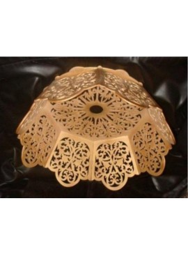 Intra απο ξύλο plywood 3mm-4mm πάχος - Lamp Shade Scroll Saw Laser CNC σχέδια Δίασταση 30x30 cm Intraeaxys-eo0wkg1g